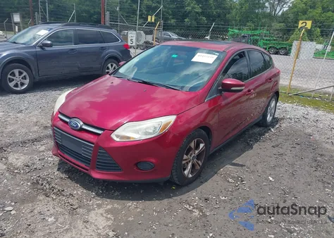 2013 Ford Focus Se z USA, uszkodzony, nr VIN 1FADP3K22DL288384
